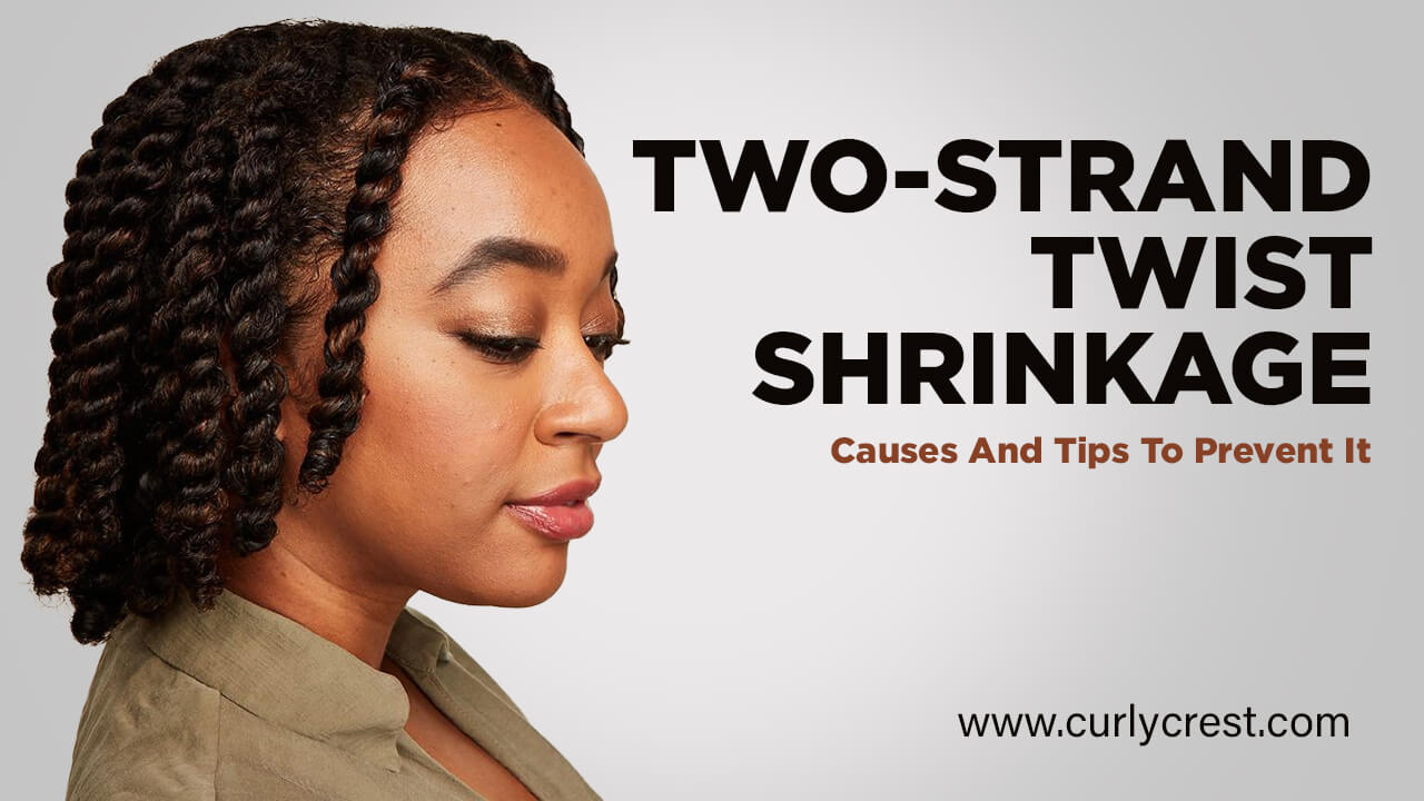 Two-Strand Twist Shrinkage