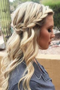 Boho Waterfall Braid