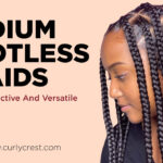 Medium Knotless Braids